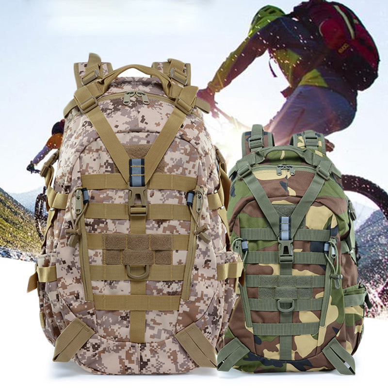 Ranger | Sac à Dos Tactique Militaire Imperméable avec Système MOLLE & Capacité 35L