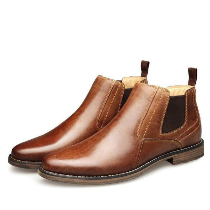 Bottines en Cuir pour Homme
