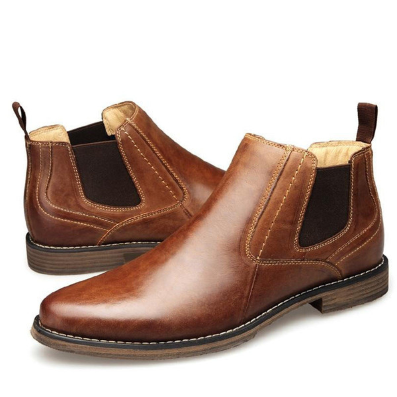 Bottines en Cuir pour Homme