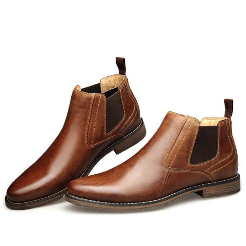 Bottines en Cuir pour Homme
