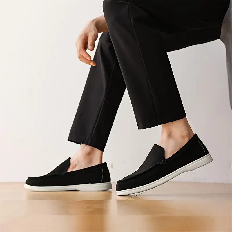 Fritz | Mocassins en Suede pour Homme-Mens Loafer & Mocassin-Barnier Boutique