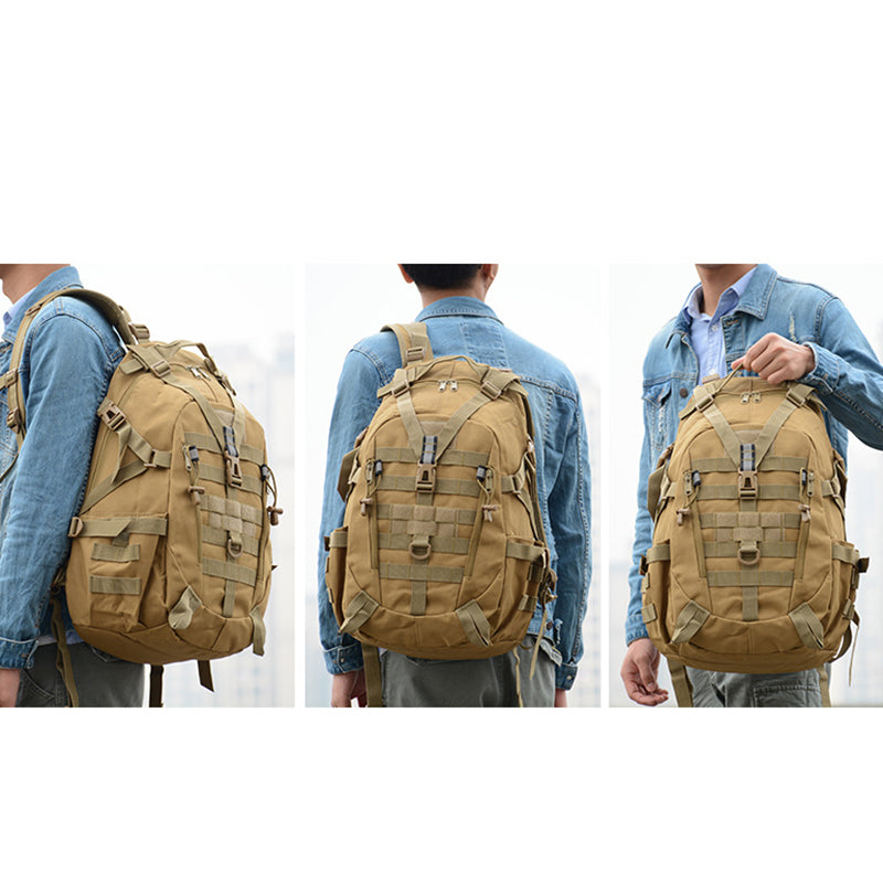 Ranger | Sac à Dos Tactique Militaire Imperméable avec Système MOLLE & Capacité 35L