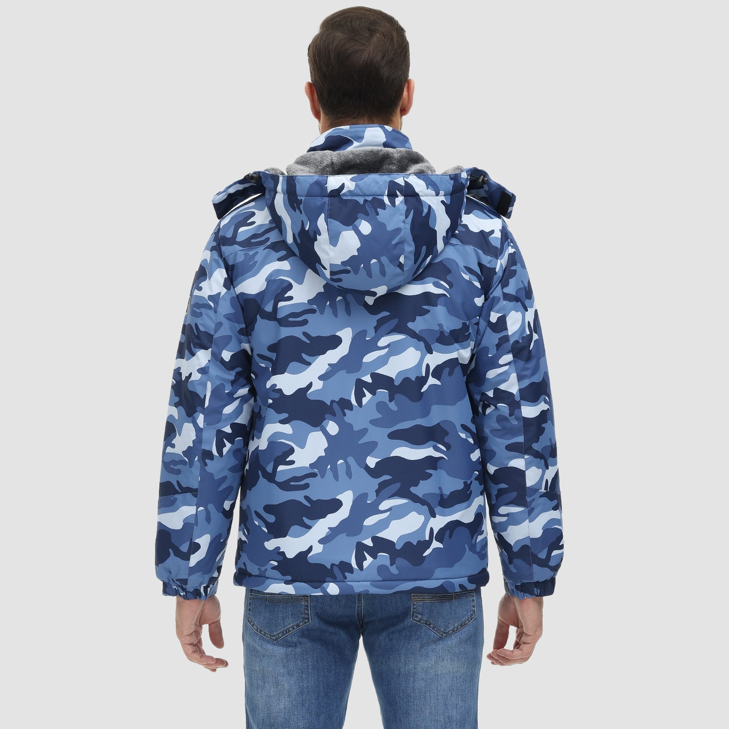 Orion | Veste d'hiver déperlante pour hommes avec doublure en polaire