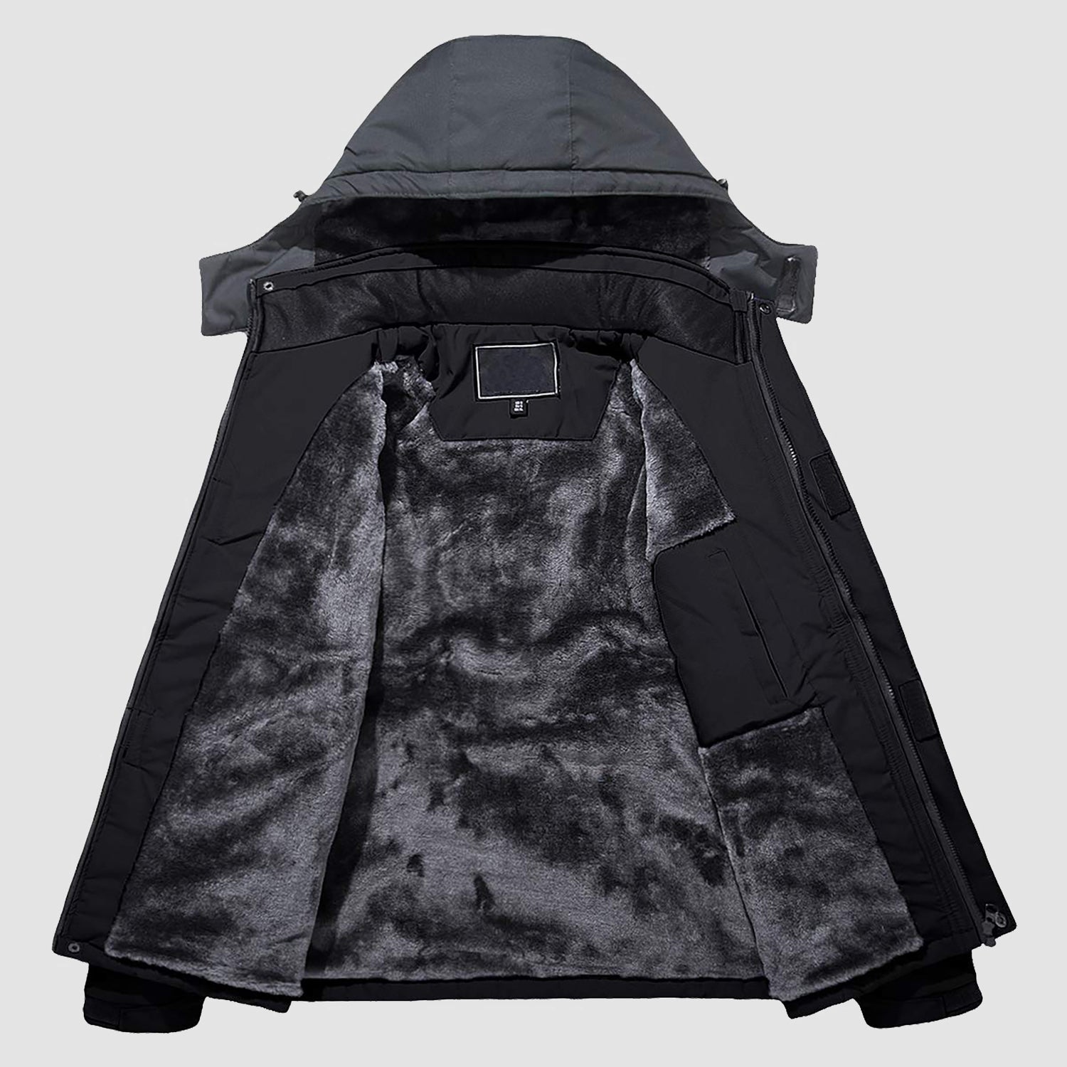 Orion | Veste d'hiver déperlante pour hommes avec doublure en polaire