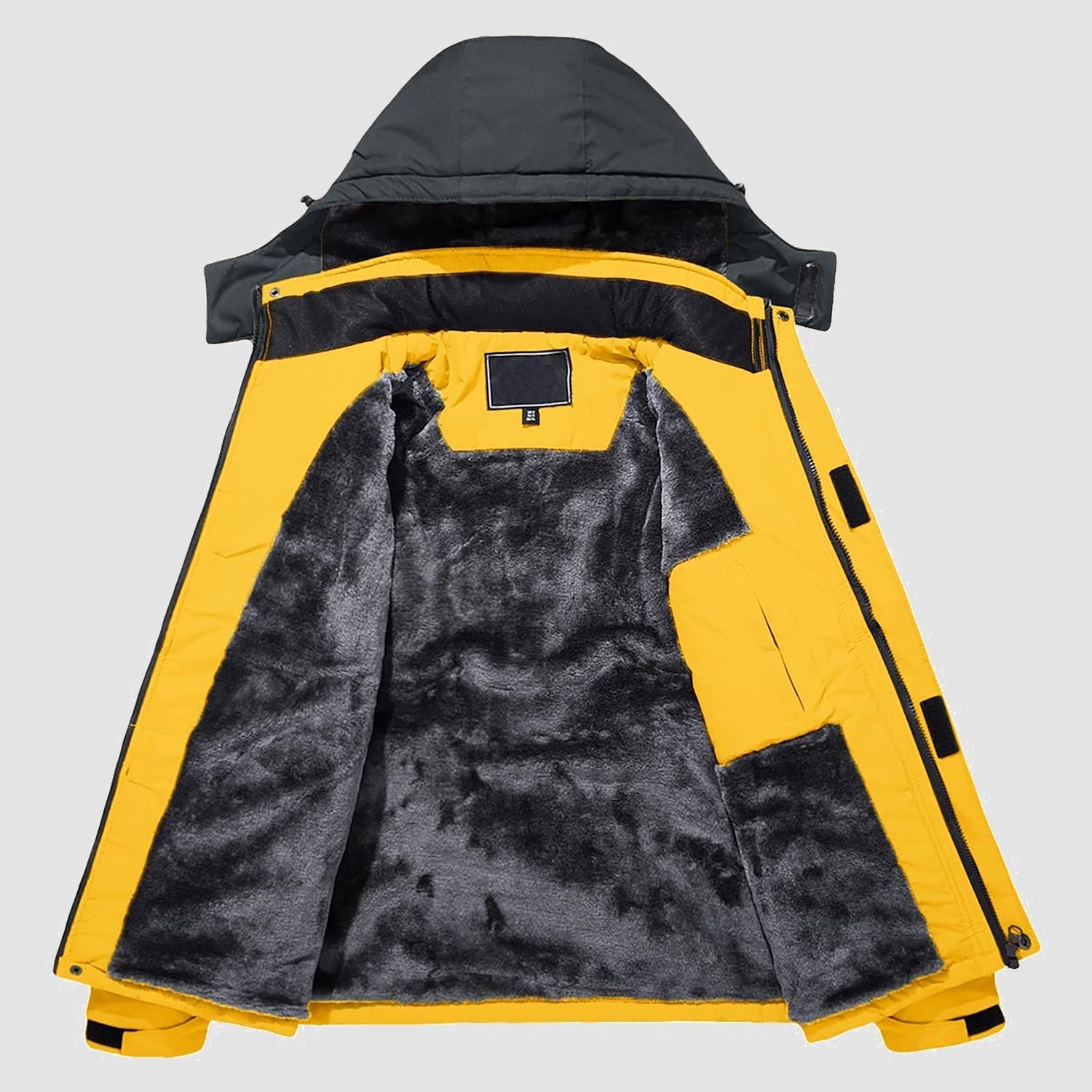 Orion | Veste d'hiver déperlante pour hommes avec doublure en polaire