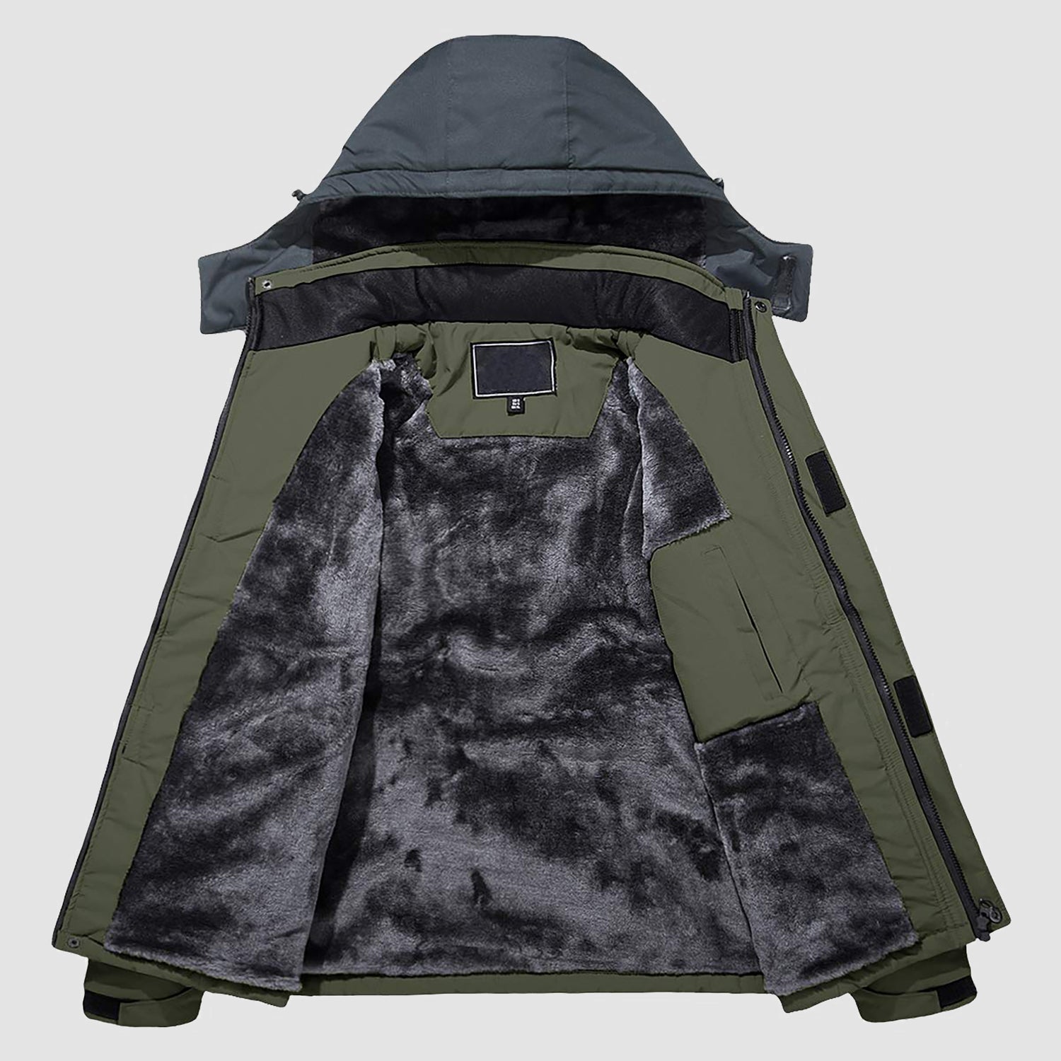 Orion | Veste d'hiver déperlante pour hommes avec doublure en polaire