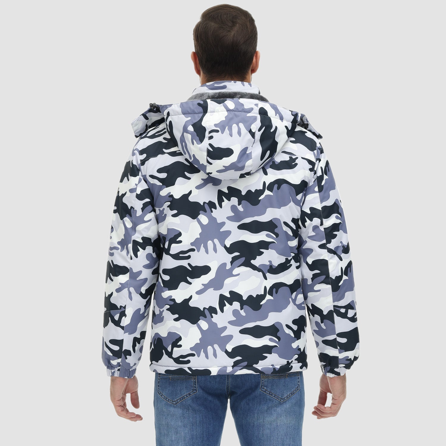 Orion | Veste d'hiver déperlante pour hommes avec doublure en polaire