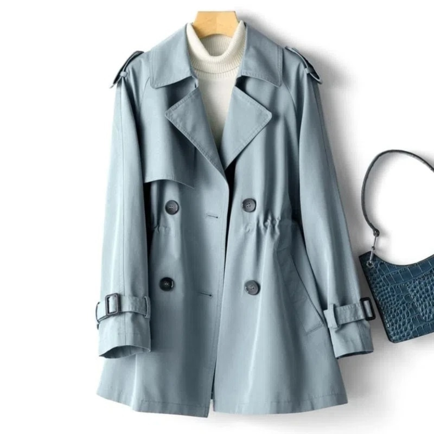 Trench Coat Décontracté pour Femme