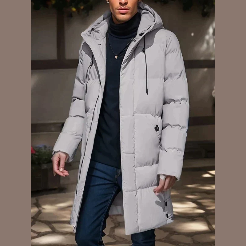 Veste d’Hiver Homme Longue | Avec Capuche
