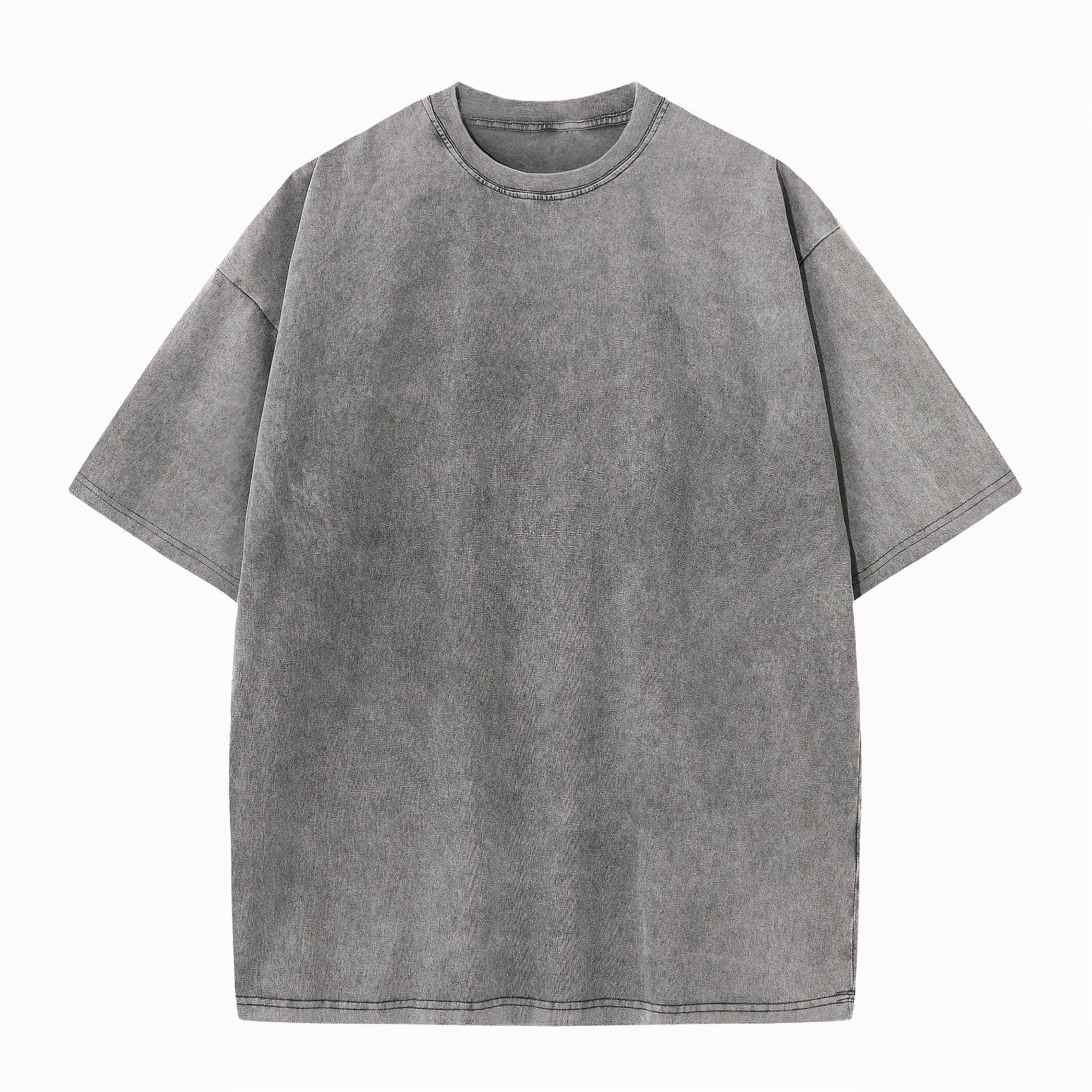 Jimmy | Vintage Oversized O-Neck shirt 5-pack