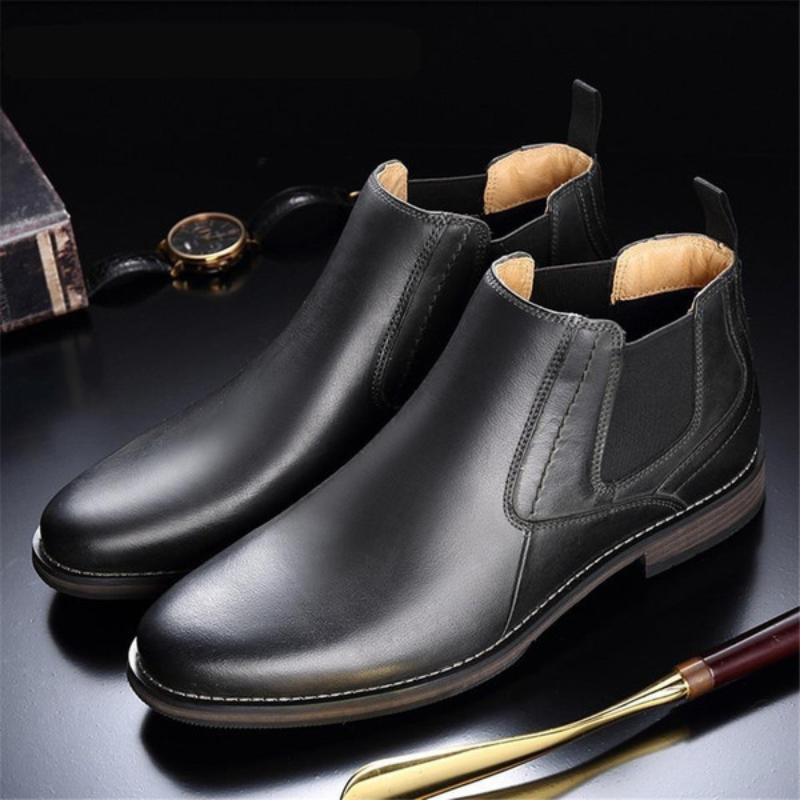 Bottines en Cuir pour Homme