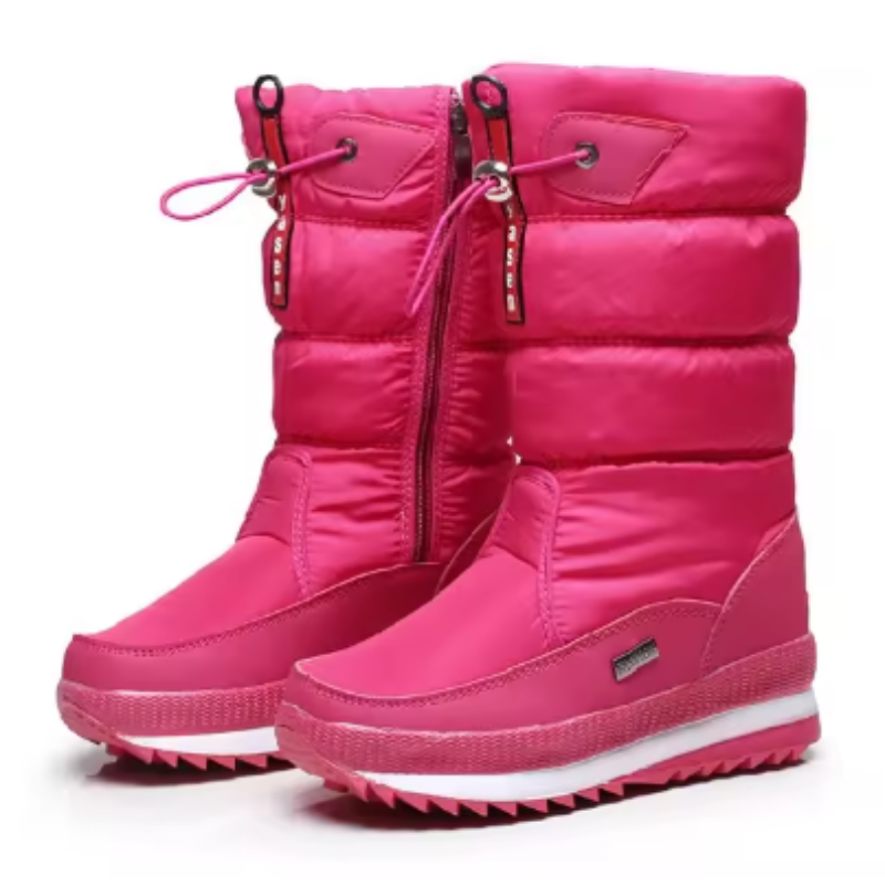 Margaux | Dames Platform Winterlaarzen - Waterdicht en Antislip