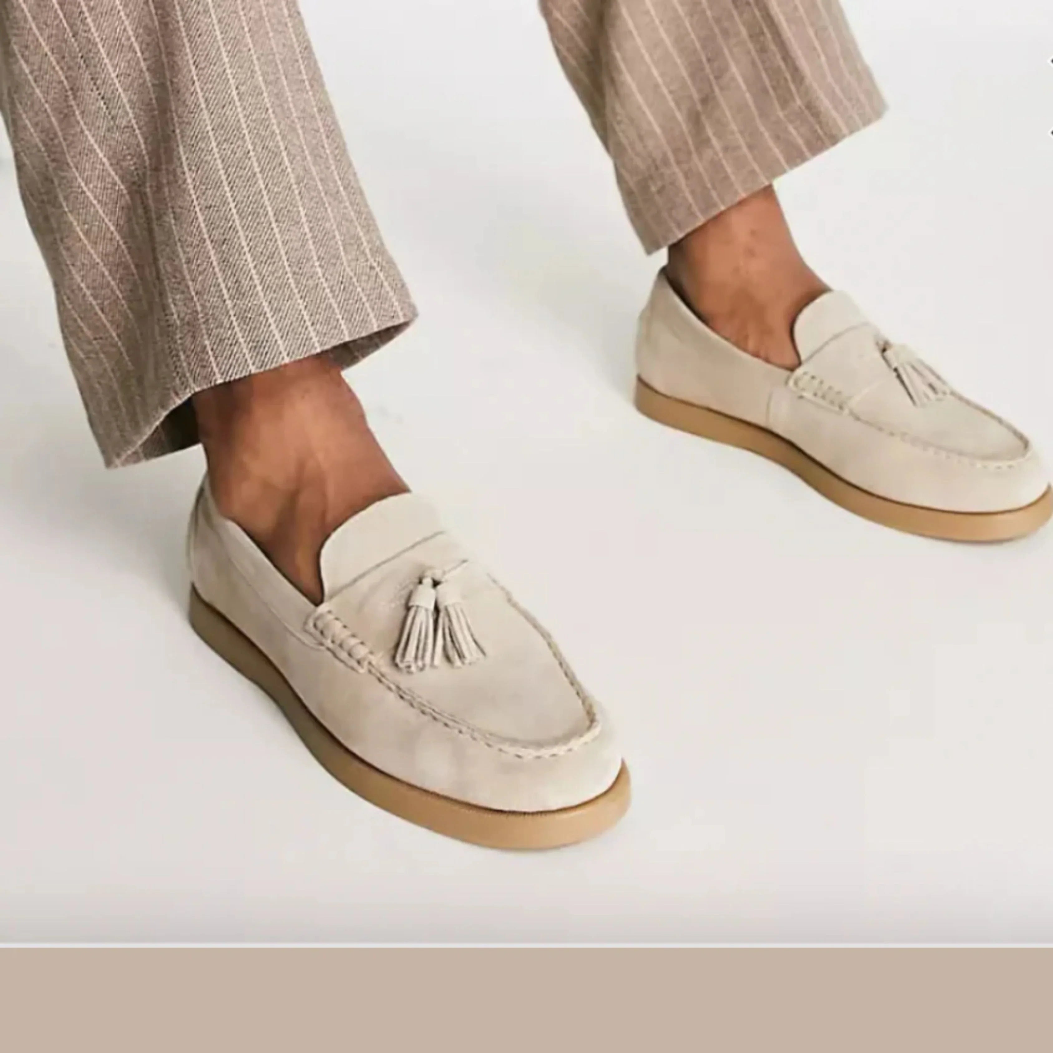 Hommes Mocassins Orthopédiques | Marche Facile à Enfiler