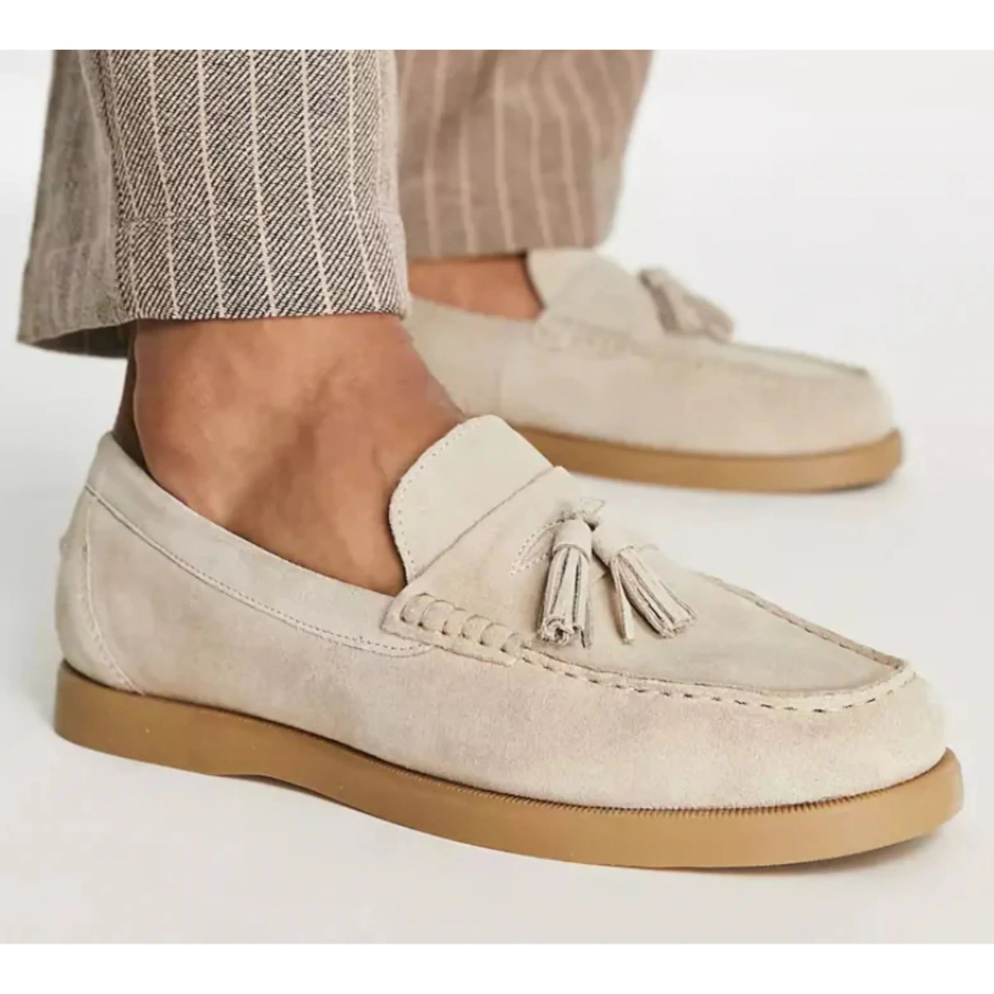 Hommes Mocassins Orthopédiques | Marche Facile à Enfiler