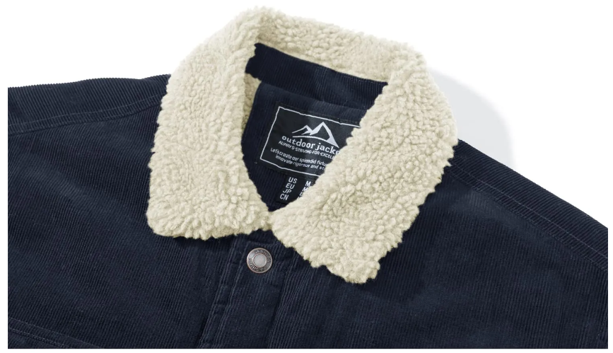 Duke | Veste à texture lisse doublée d'un tissu doux pour hommes-Mens Jacket-Barnier Boutique