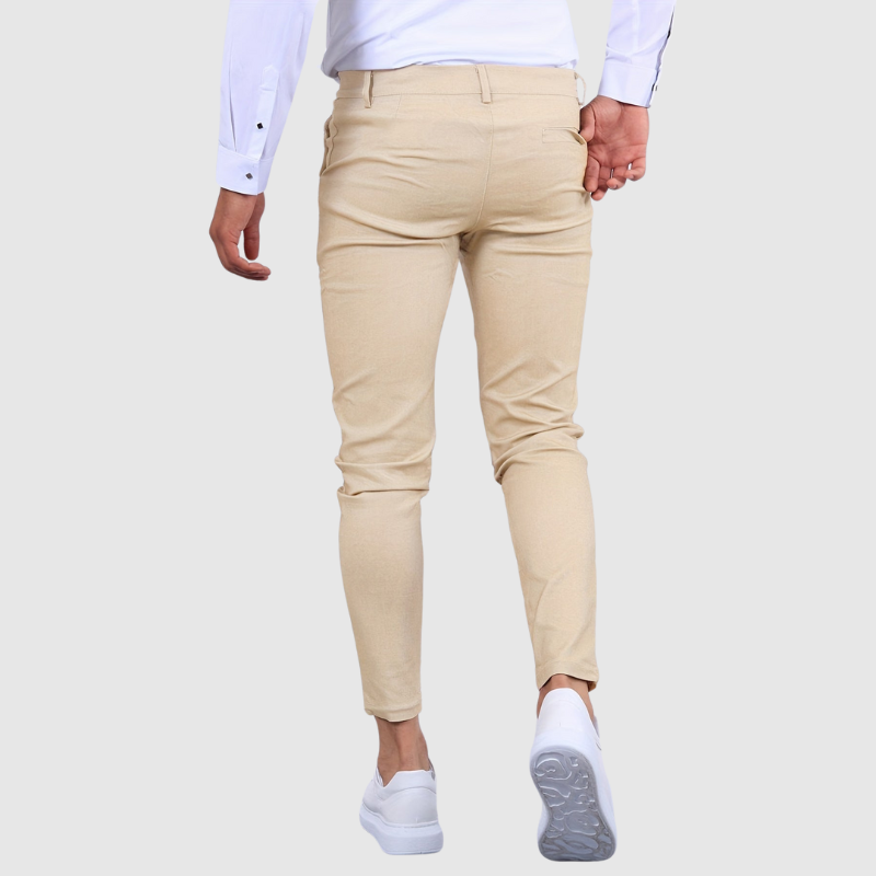 Capri | Pantalon Homme Skinny Stretch – Coupe Ajustée, Confort Premium
