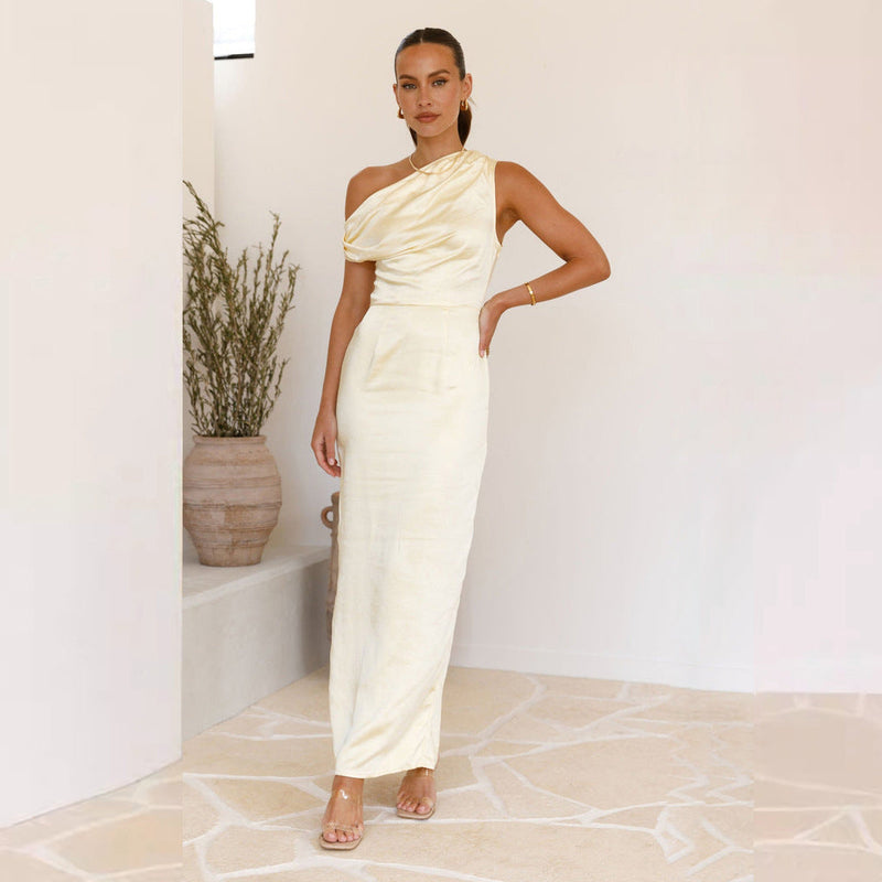 Coralie | Robe de mariage asymétrique | Midi