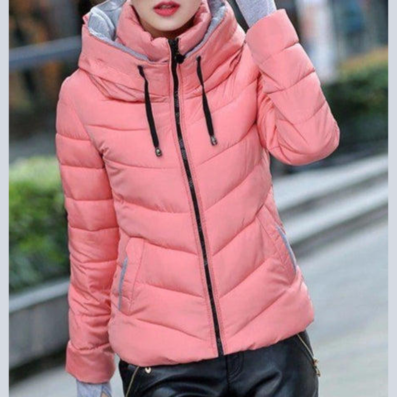 Veste Matelassée à Capuche pour Femmes