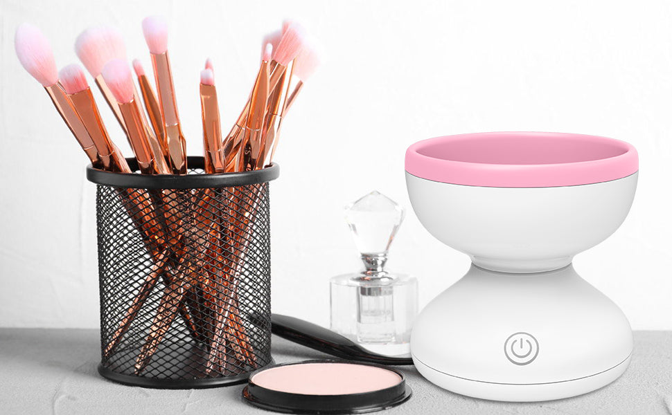 BrushClean | Nettoyage automatique des pinceaux de maquillage