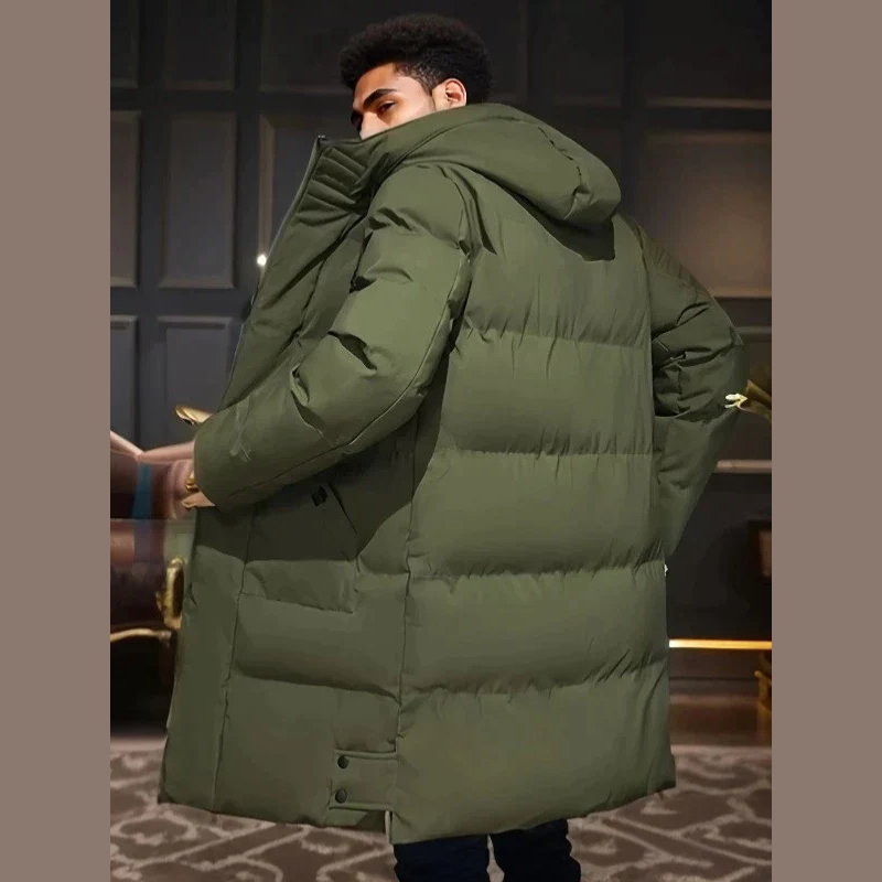 Veste d’Hiver Homme Longue | Avec Capuche