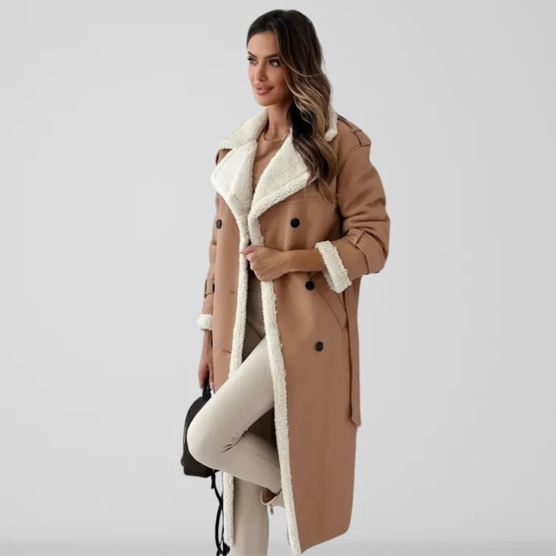 Manteau D'Hiver Élégant pour Femmes