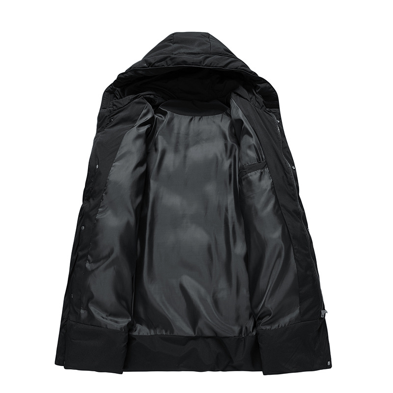 Veste d’Hiver Homme Longue | Avec Capuche