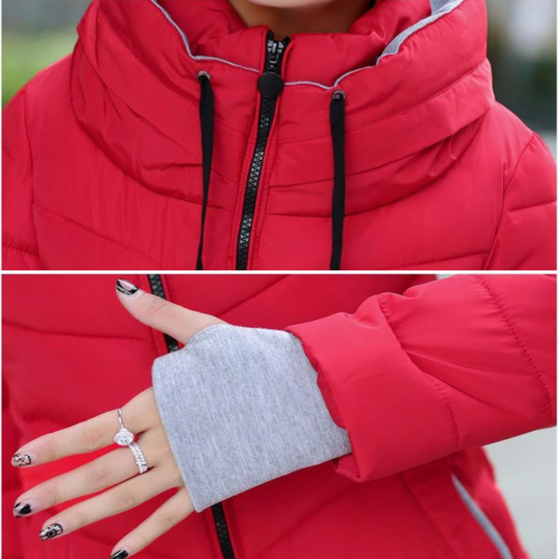 Veste Matelassée à Capuche pour Femmes