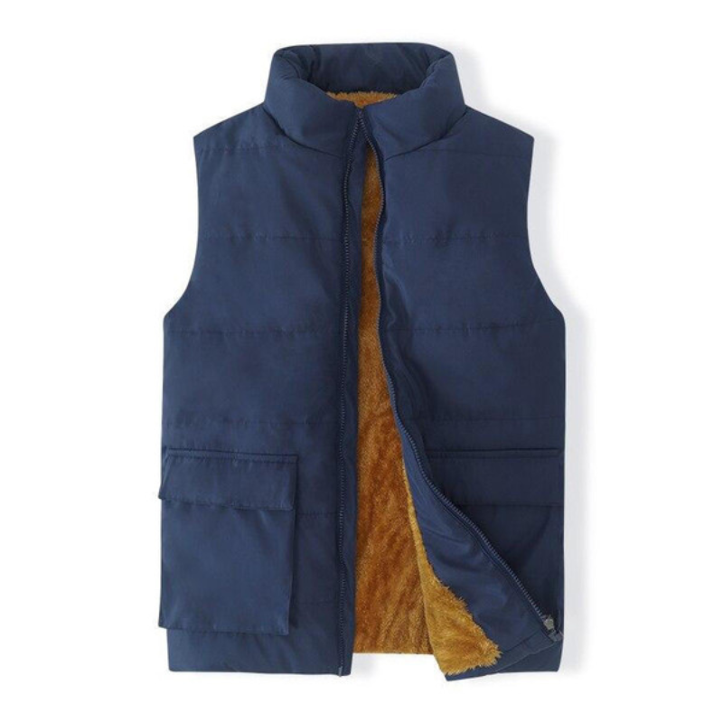 Gilet Polaire Coupe-Vent sans manches pour Homme