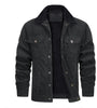 Duke | Veste à texture lisse doublée d'un tissu doux pour hommes-Mens Jacket-Gris-Barnier Boutique