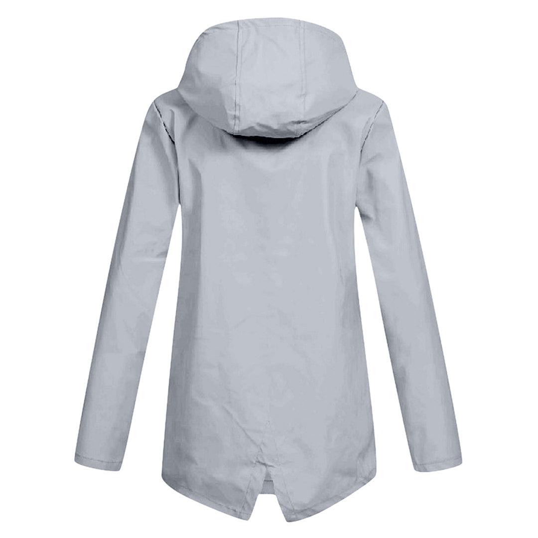 Veste Imperméable Femme | Longue avec Capuche