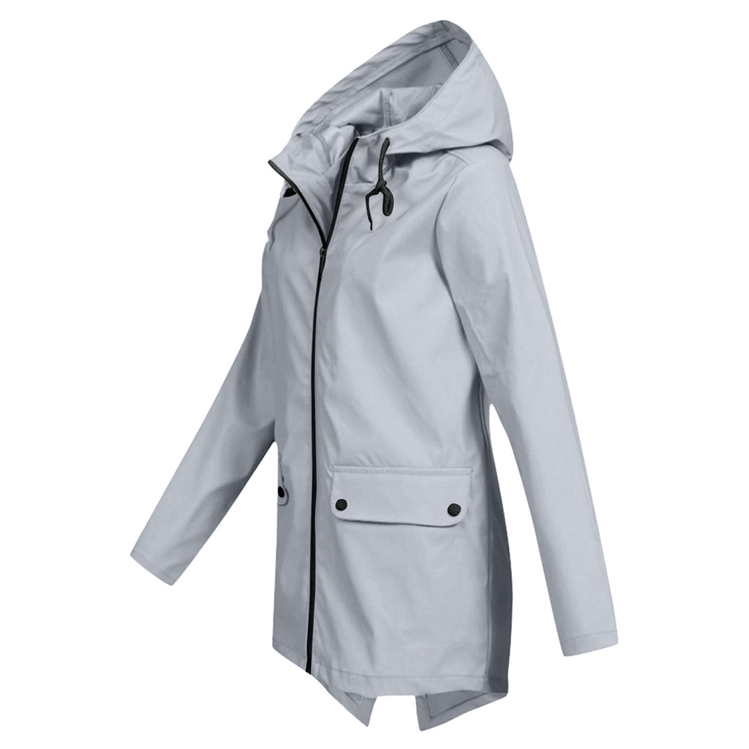 Veste Imperméable Femme | Longue avec Capuche