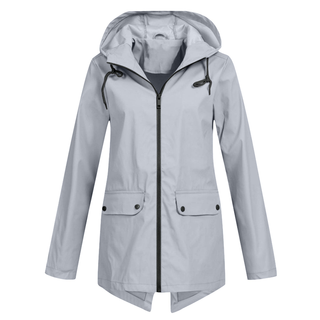 Veste Imperméable Femme | Longue avec Capuche