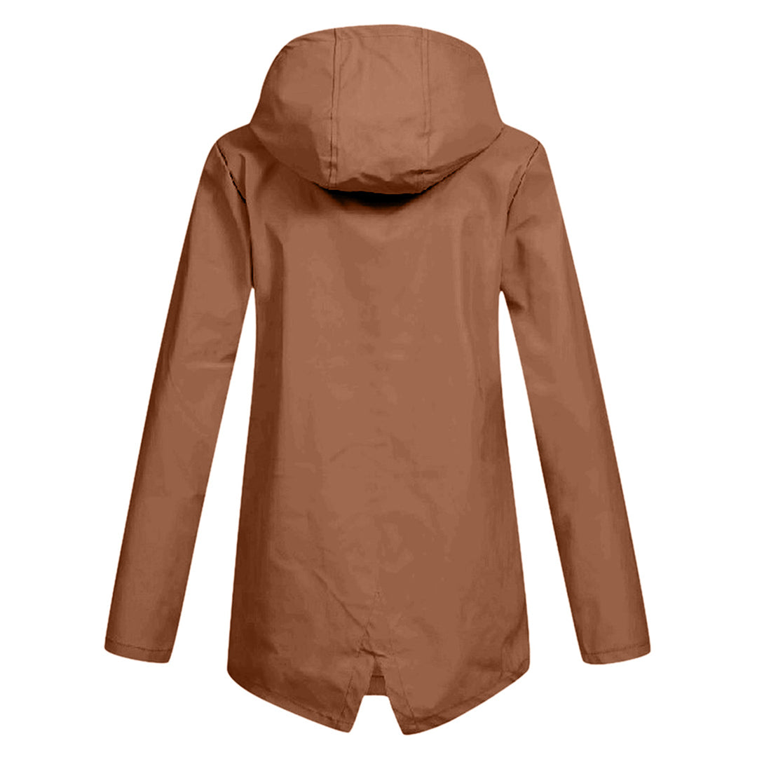 Veste Imperméable Femme | Longue avec Capuche