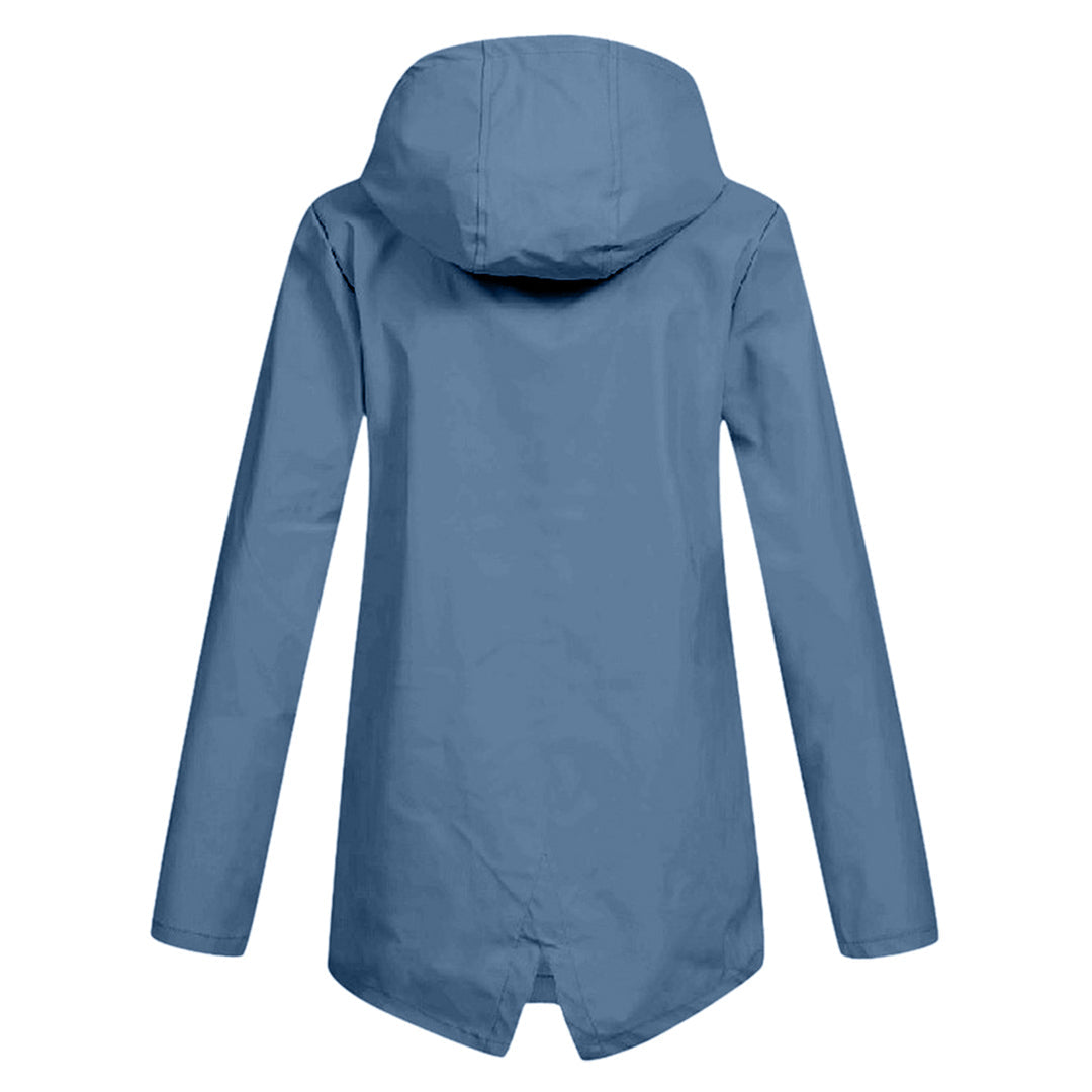 Veste Imperméable Femme | Longue avec Capuche