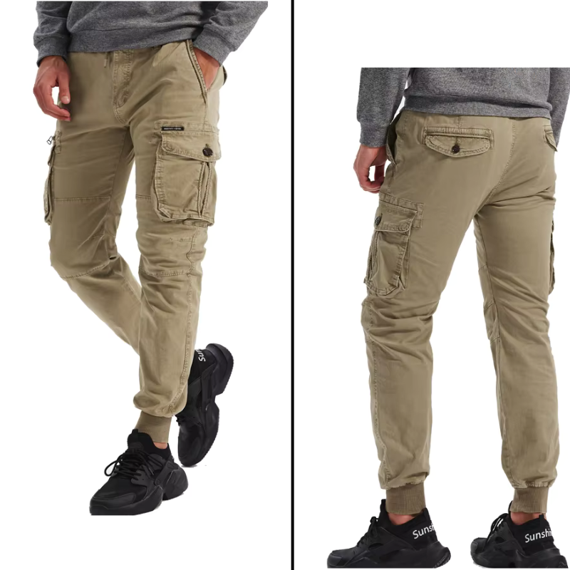 Laurent | Pantalon Cargo pour Hommes avec Poches Multiples – Fonctionnel et Stylé pour le Quotidien