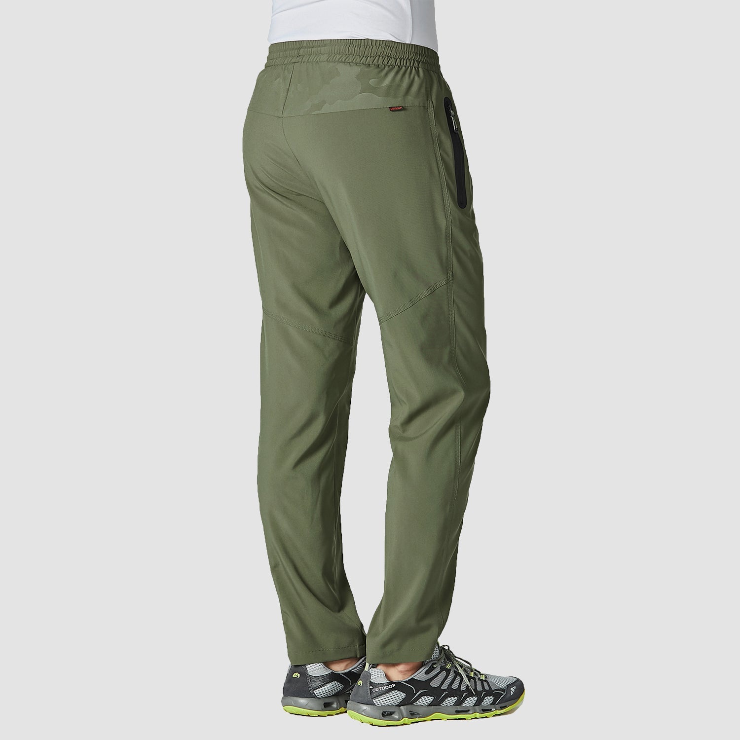 Atlas | Pantalon de survêtement léger à séchage rapide pour hommes avec poches à glissière