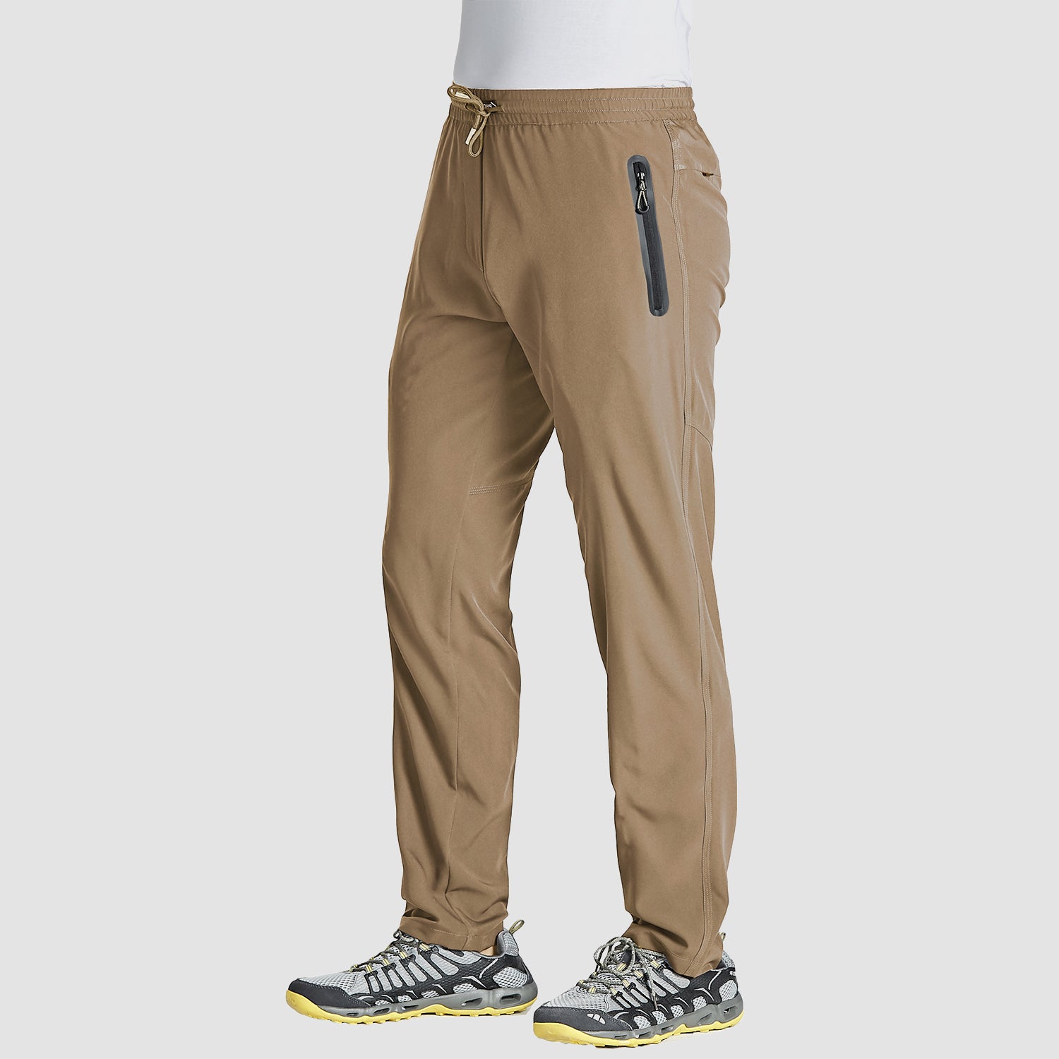 Atlas | Pantalon de survêtement léger à séchage rapide pour hommes avec poches à glissière