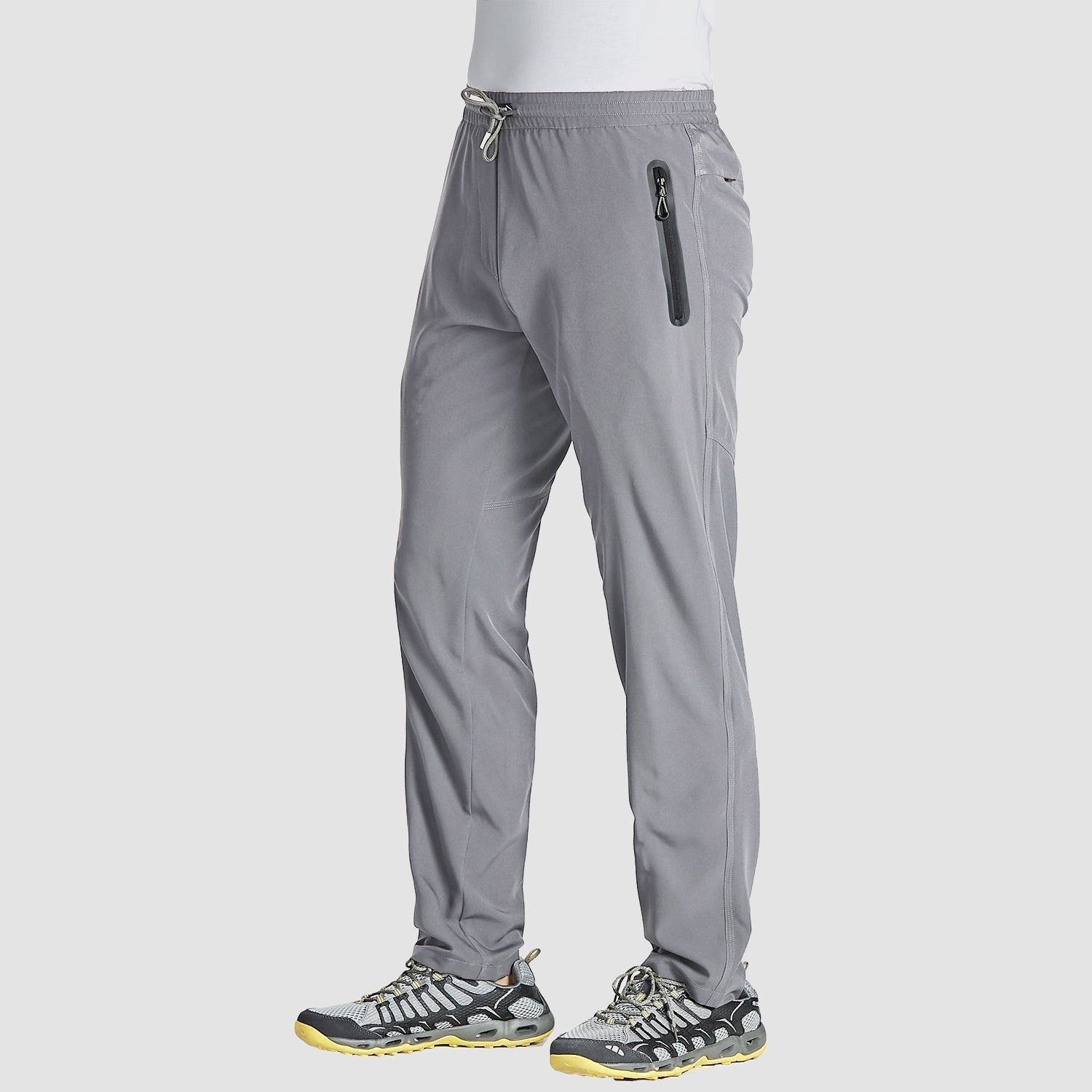Atlas | Pantalon de survêtement léger à séchage rapide pour hommes avec poches à glissière