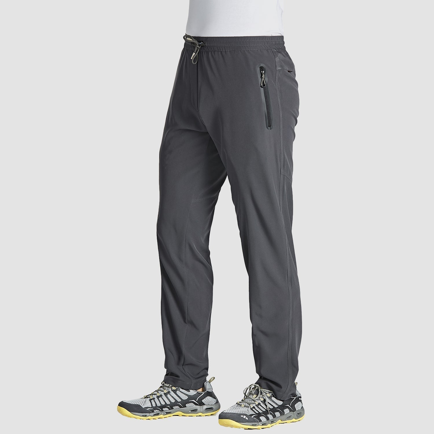 Atlas | Pantalon de survêtement léger à séchage rapide pour hommes avec poches à glissière
