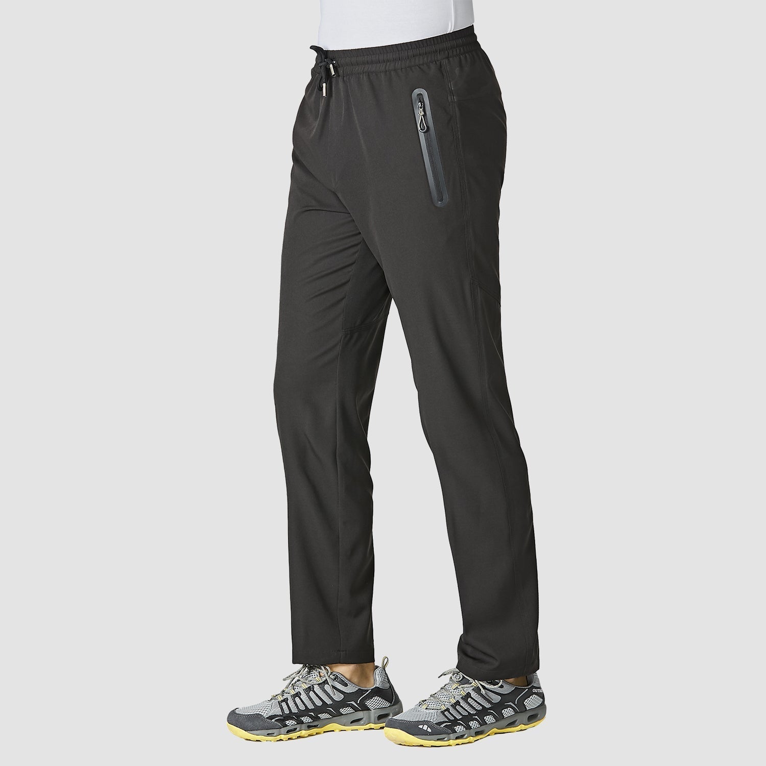 Atlas | Pantalon de survêtement léger à séchage rapide pour hommes avec poches à glissière