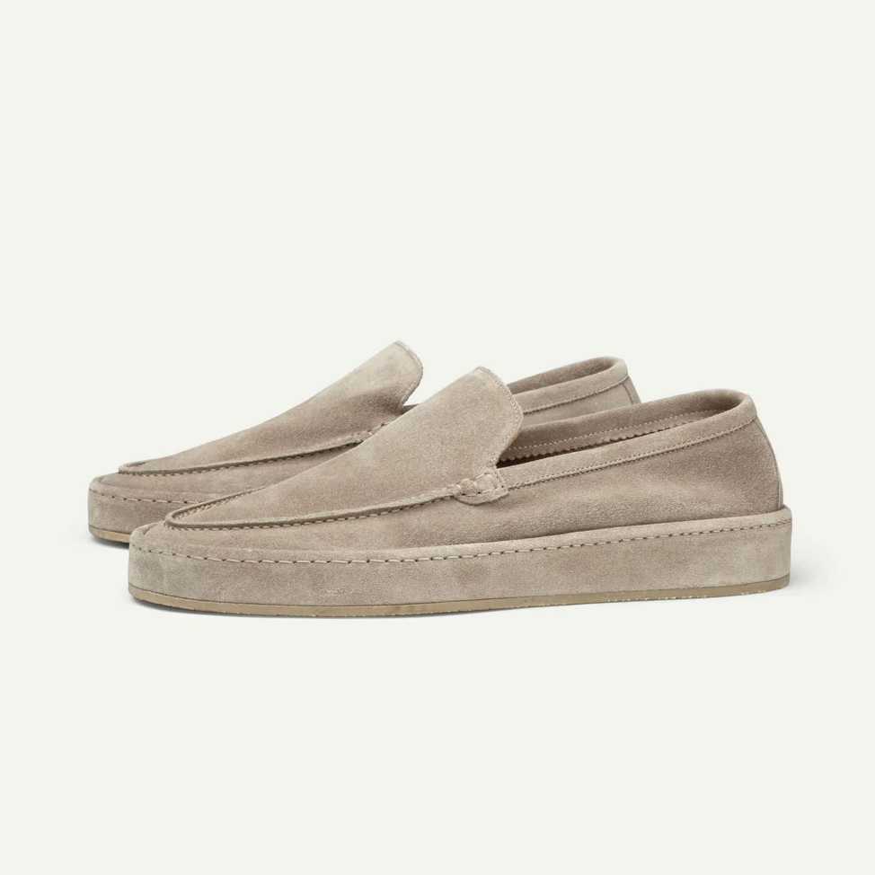 Thomas | Mocassins pour Homme | Classique-Mens Loafer & Mocassin-Beige-Barnier Boutique