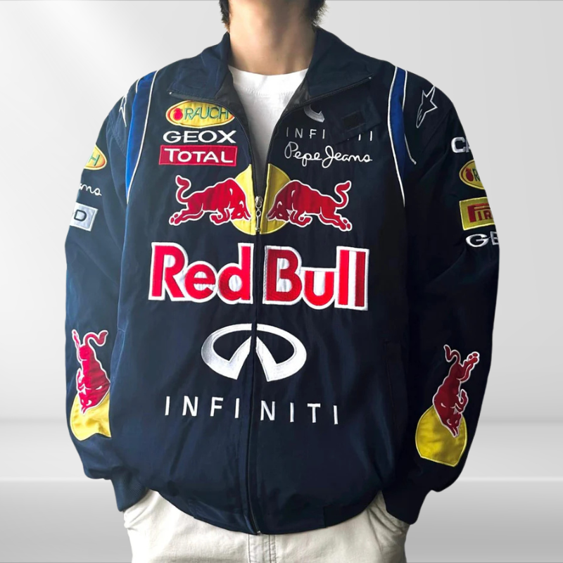 Original Vintage Red Bull Veste de course - F1 Unisex Retro