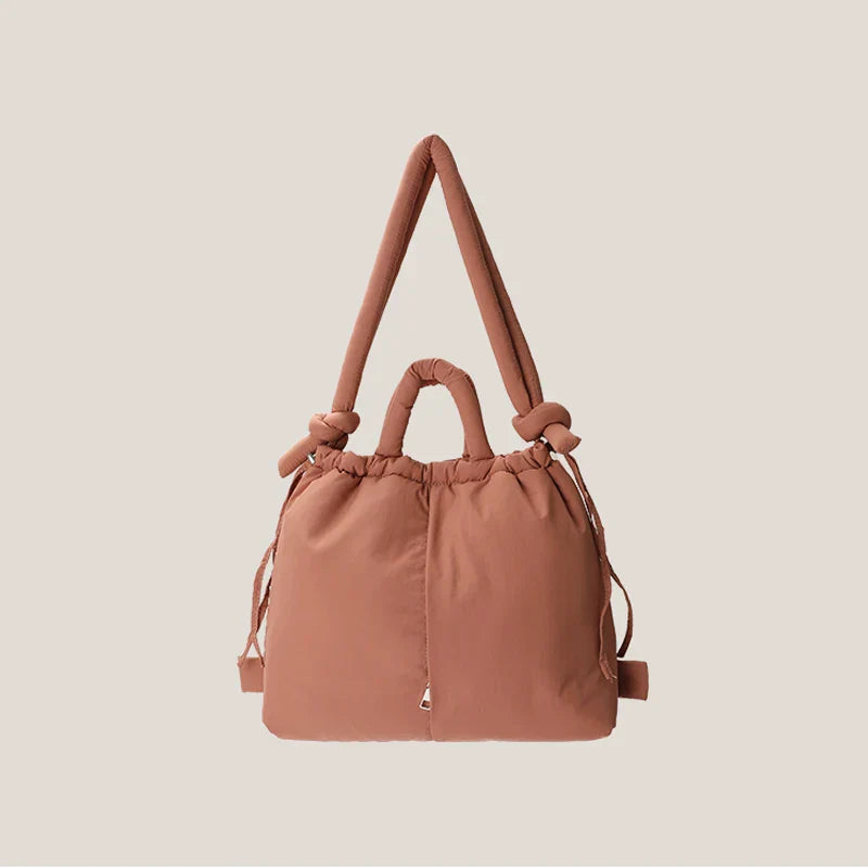 Famme | Sac Puffer pour Femme | Bandoulière | Grande Capacité-Womens Shoulder bags-Rose-Barnier Boutique