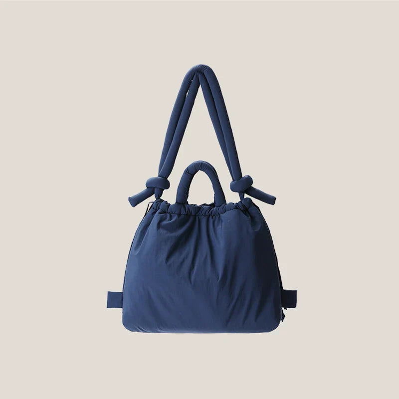 Famme | Sac Puffer pour Femme | Bandoulière | Grande Capacité-Womens Shoulder bags-Bleu-Barnier Boutique