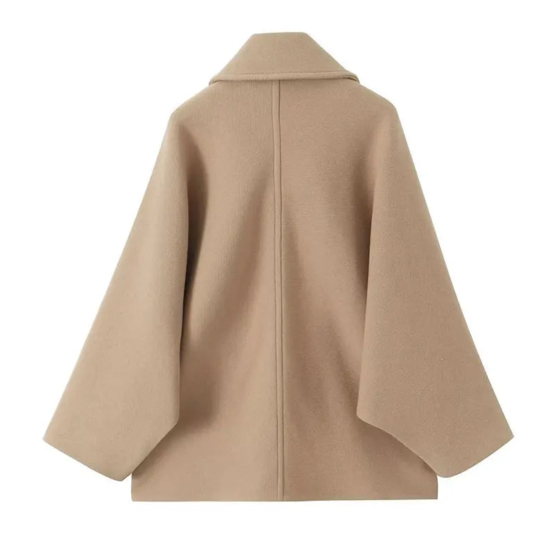 Jessy | Manteau surdimensionné pour femme en beige