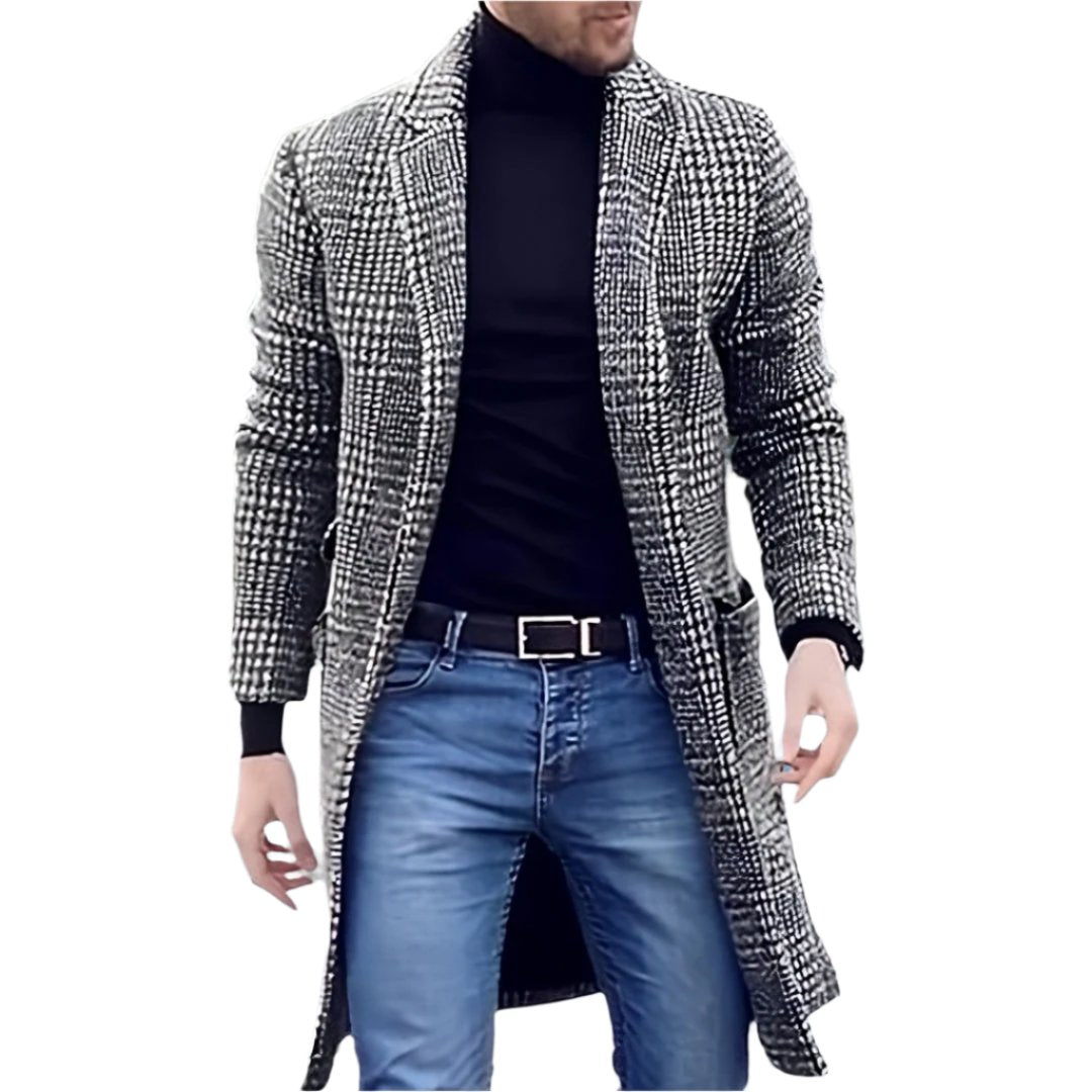 Wolf | Manteau d'hiver en laine mélangée pour hommes