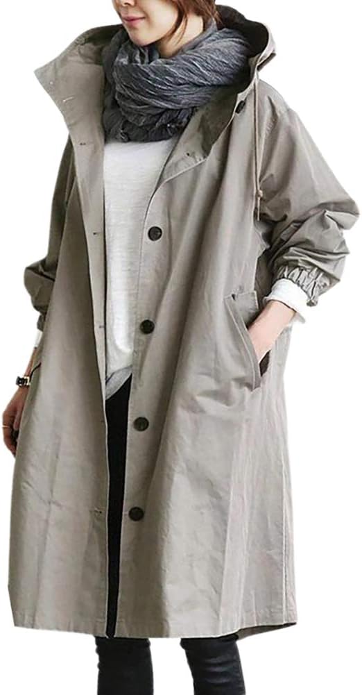 Trench Long pour Femme | Classique & Déperlant
