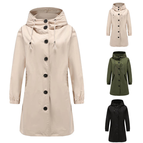 Trench Long pour Femme | Classique & Déperlant