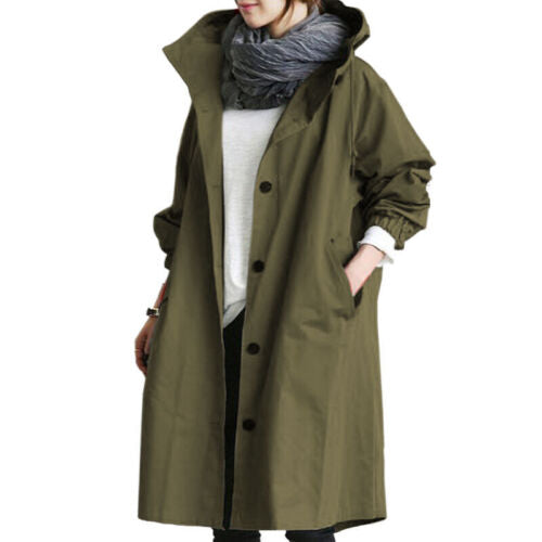 Trench Long pour Femme | Classique & Déperlant