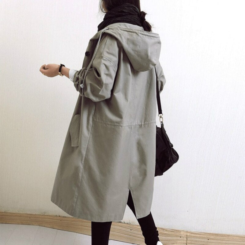Trench Long pour Femme | Classique & Déperlant
